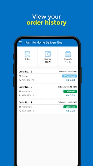 Jaya Rice Mandy Delivery App Screenshot 1