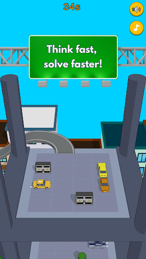 Grid Route Direction Puzzle 3D Screenshot 3