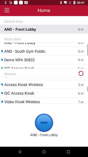 Mobile Credential Screenshot 1