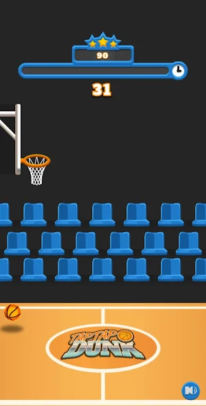 tap tap dunking Screenshot 1