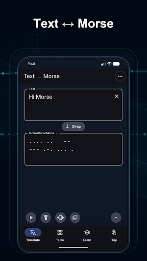 Hi Morse: Learn Morse Code Screenshot 0