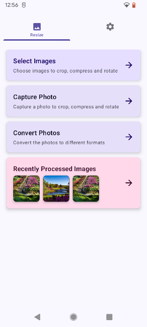 Photo Resize & Compress Screenshot 0
