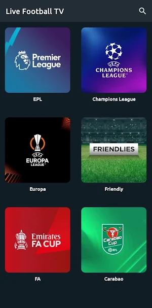 Live Football TV Streaming HD Screenshot 1