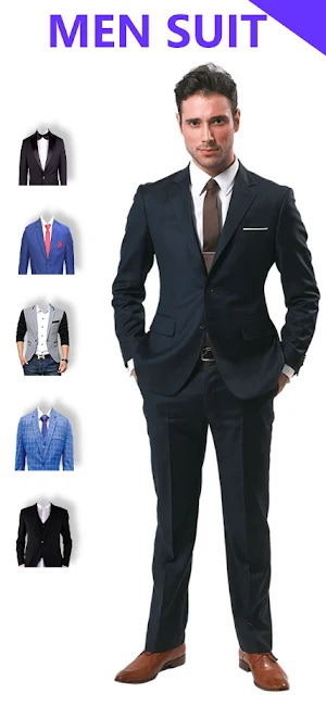 Man Suit photo Editor Screenshot 1