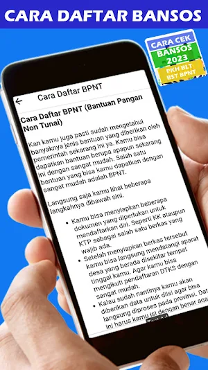 Cara Cek Bansos 2023 Screenshot 0