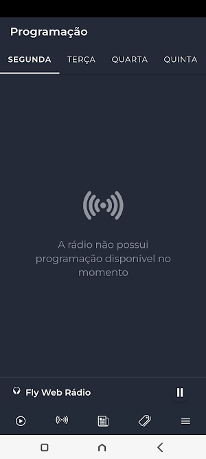 Fly Web Rádio Screenshot 1