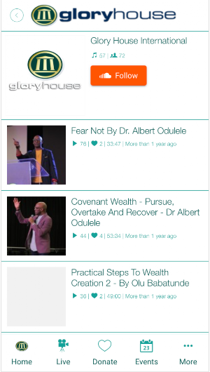 Glory House Church Screenshot 3