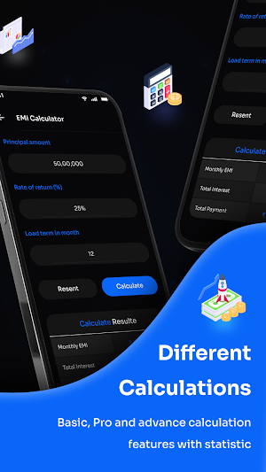 LoanTool : EMI Loan Calculator Screenshot 1