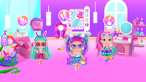 Hair Salon and Dress Up Girl Screenshot 1