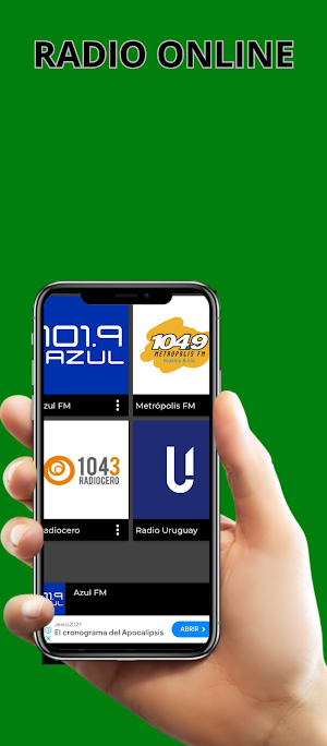 Azul 101.9 FM Radio Uruguay Screenshot 0