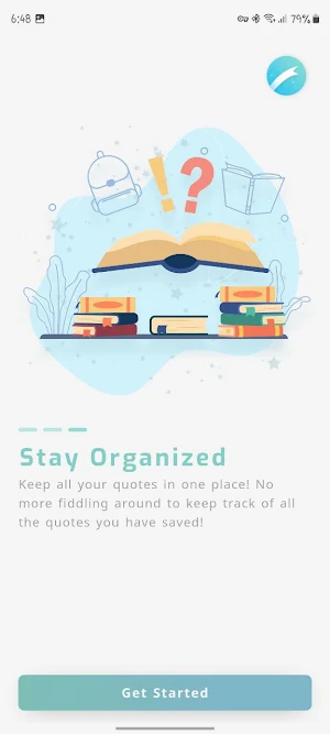 Bookmarked: Reading Companion. Screenshot 2