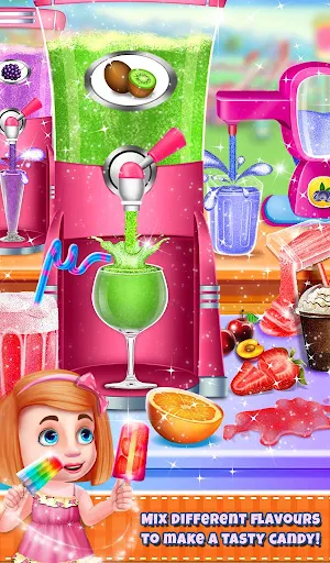 Ice Candy Fever : Kitchen Food Cooking Game Screenshot 3