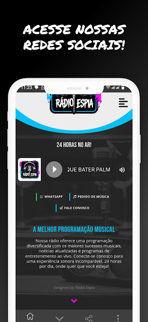 Rádio Espia Screenshot 2