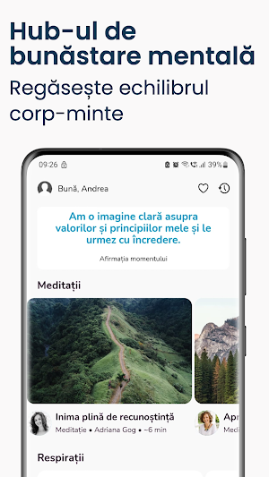 Respiro: mindfulness assistant Screenshot 1