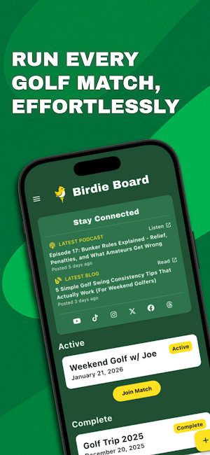 Birdie Board Screenshot 0