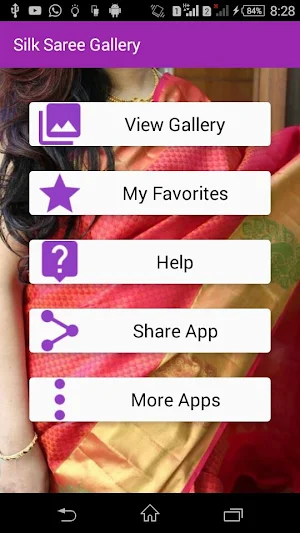 Silk Saree Gallery Screenshot 0