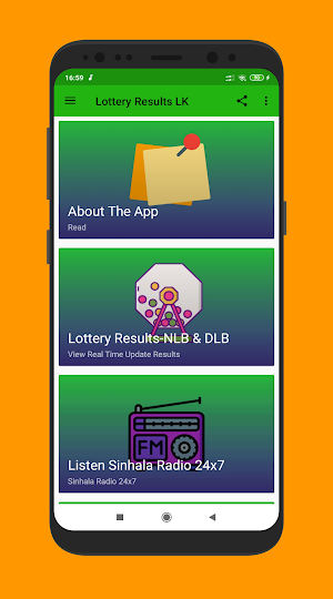 ලොතරැයි දිනුම්-LotharaiResults Screenshot 1