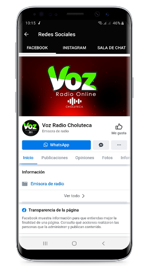 Voz Radio Choluteca Screenshot 3