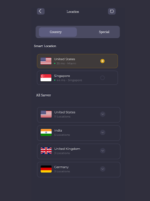 CueVPN - Fast Private VPN Screenshot 2