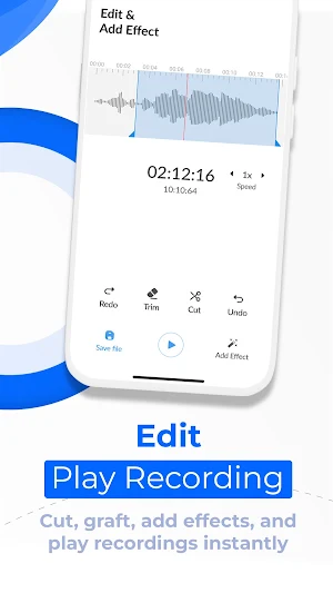 Voco: Audio Recorder & Effects Screenshot 1
