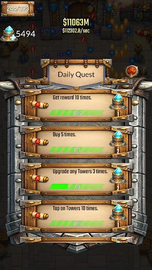 Bastionia: Idle Tower Win Screenshot 0