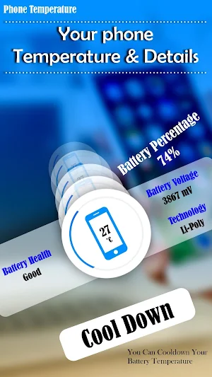 Mobile Room Temperature Checker: Weather Forecast Screenshot 0