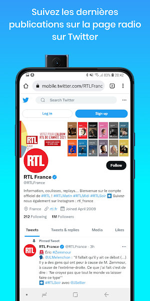 RTL Radio France Screenshot 3