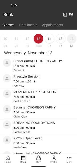 XENO-ANIMALS Dance Studio Screenshot 1