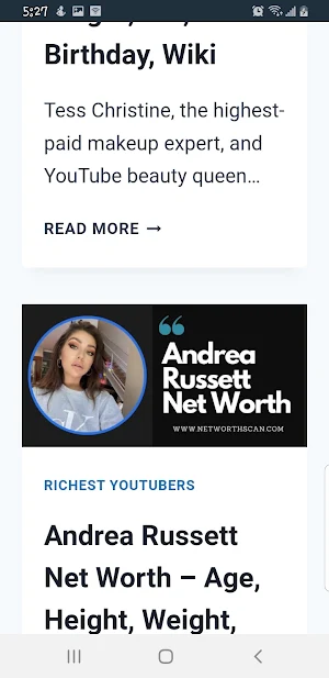 Networth Scan Screenshot 2