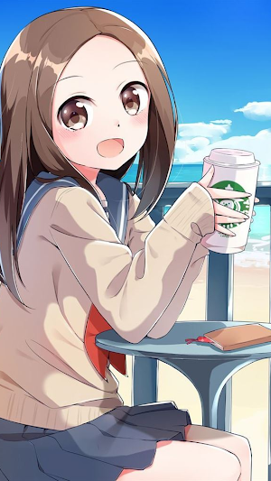 Akebi Chan Wallpaper HD 4K Screenshot 2