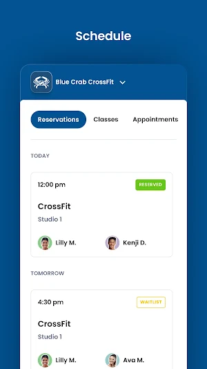 Blue Crab CrossFit Screenshot 2