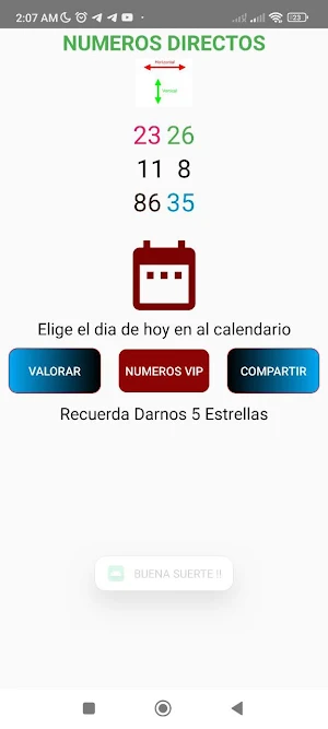 Numeros Vip De La Suerte Screenshot 3