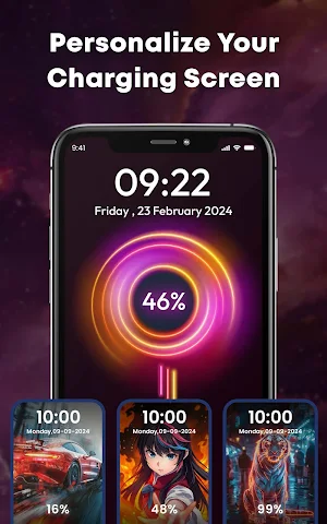 Battery Charging Theme 4K Screenshot 1