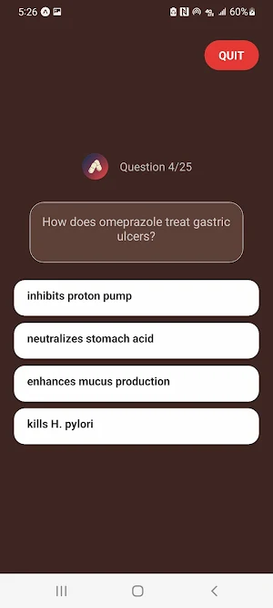 Pharmacology Questions Answers Screenshot 2