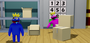 Escape Blue Monster Friend Screenshot 0