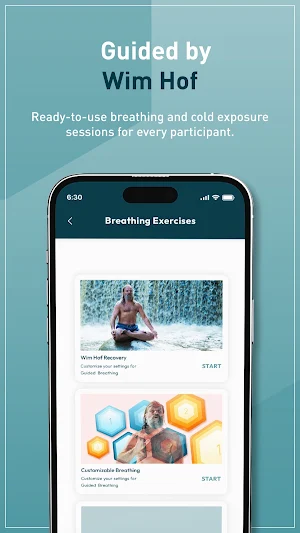 The official wellness partner Screenshot 1