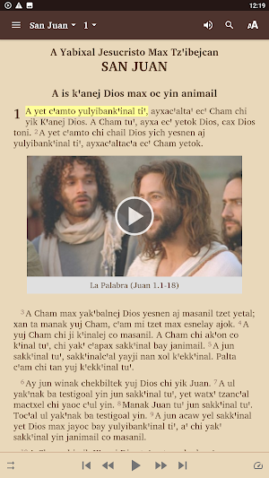 Eastern Kanjobal Bible Screenshot 1