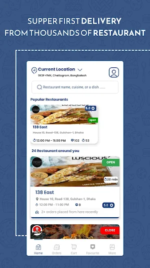 Foodi - Food Delivery Screenshot 0