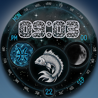 PISCES: Zodiac Watch Face