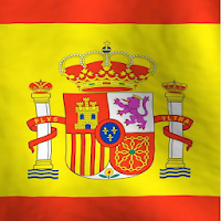 3D Spain Flag Live Wallpaper