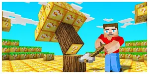 Lucky Block Mod For Minecraft PE Screenshot 0