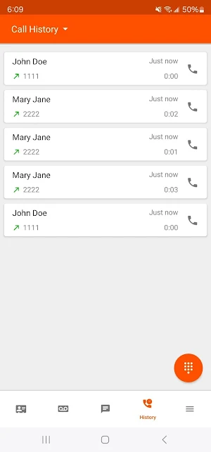 Wired VoIP Screenshot 0
