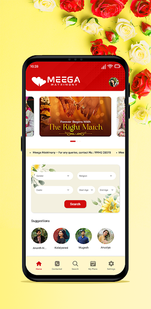 Meega Matrimony Screenshot 1