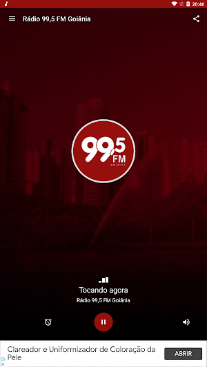 Rádio 99,5 FM - Goiânia/GO Screenshot 0