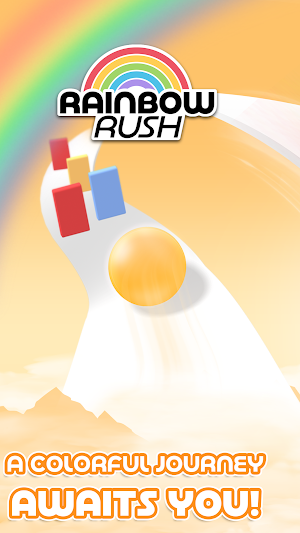 Rainbow Rush: Color Ball Game Screenshot 0