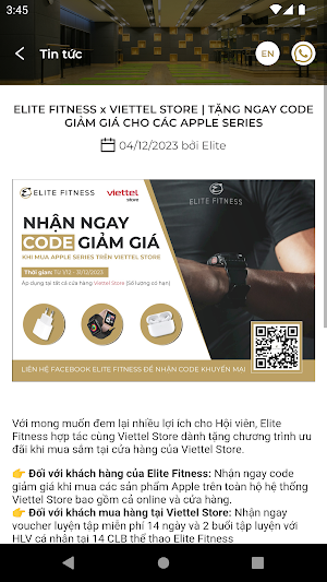 Elite Fitness Screenshot 0