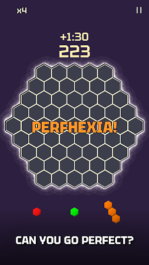 Hexia - Hex Combo Puzzle Screenshot 3