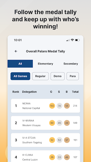 Palarong Pambansa 2024 Screenshot 2