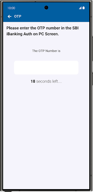 SBI I-Banking Screenshot 2