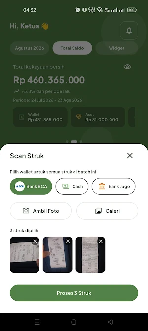 Artosku - Pencatat Keuanganmu Screenshot 2